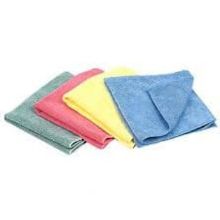 Cloth Microfibre Blue x 10