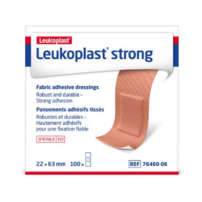 Plaster Fabric (Leukoplast Strong) 6.3cm x 2.2cm x 100