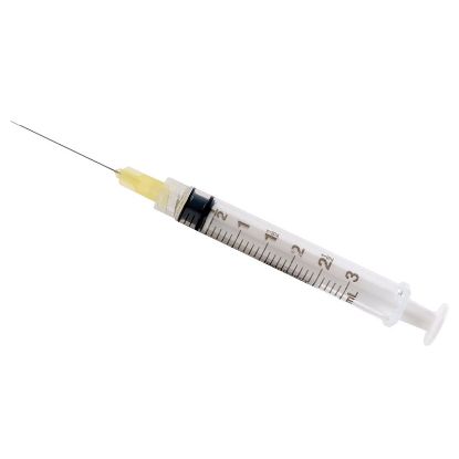 Endodontic Syringe 27g (3Cc) Yellow x 100 (Monoject)