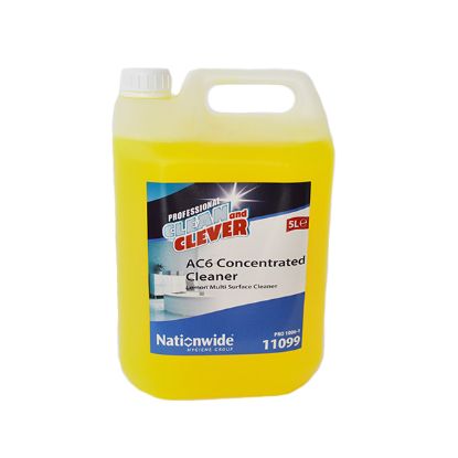 Cleaner Multisurface Ac6 Lemon 5Ltr (Nw11099) x 1