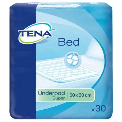 Underpad (Tena) Super 60 x 60cm x 30