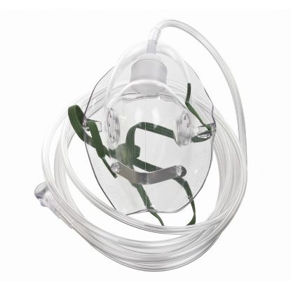 Mask Oxygen Hudson Adult Size 2 Tubing 1M x 50