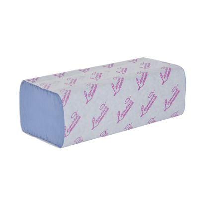 Towel Hand (Leonardo) Z-Fold 1Ply Blue x 3000