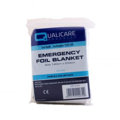 Space/Foil Blanket 140cm x 204cm - Adult Size