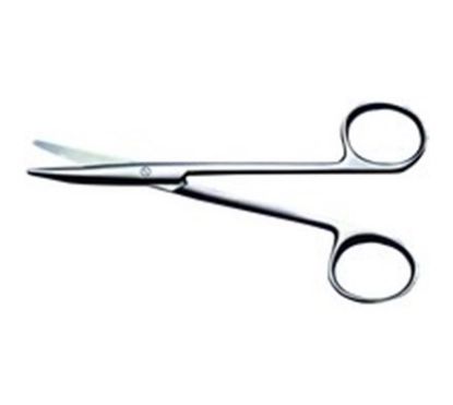 Scissors Strabismus Curved/Blunt 11.5cm (4.6") x 40