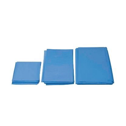 Drape Water Repellent Sterile 100cmx150cm x 1(Blue)