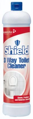 Toilet Cleaner Shield 1 Ltr 3 Way x 1