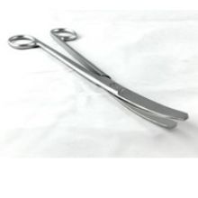 Scissors Sims Uterine 20cm Curved x 1 Disposable S/S