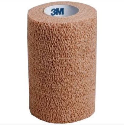 Coban Cohesive Bandage 10.0cm x 4.5M x 1 (Tan)