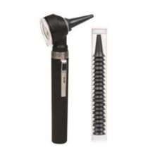 Otoscope Kawe Piccolight Black Standard Fibre Optic Led + 20 Disposable Tips