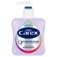 Soap Carex Pump Action Sensitive 250ml x 1