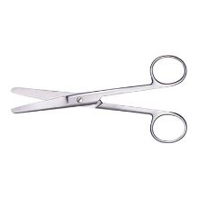 Scissors Dressing Blunt/Blunt Straight 13cm (Reusable Autoclavable Stainless Steel) x 1