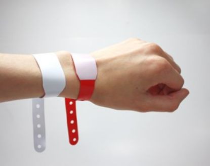 Identity Wrist Bands Write-On x 100 (Adult)