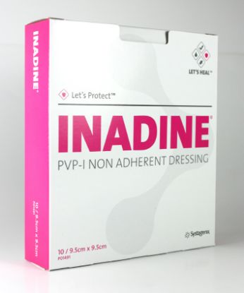 Inadine - Iodine Non-Adherant Dressings 