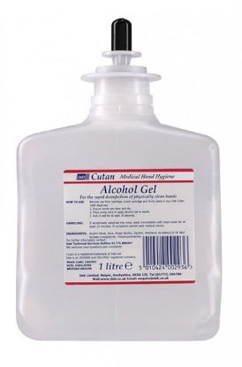 Hand Sanitiser Gel (Deb Cutan) 1 Ltr