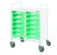 Sunflower Vista 60 Clinical Trolley, 12 Single Trays