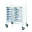 Sunflower Vista 60 Clinical Trolley, 6 Single/3 Double Trays