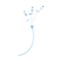 Catheter Triple Lumen CVC Set With Stopcocks 16cm x 5