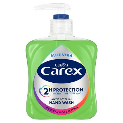 Carex Soap 250ml - Pump Action - Various Scents Available