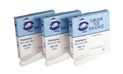 Haplagauz Tubular Toe Bandage - 20 Meter Roll x 1 