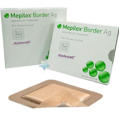 Mepilex Border Ag Dressings x 5 - Various Sizes Available