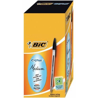 Bic Cristal Medium Ballpoint Biro x 50