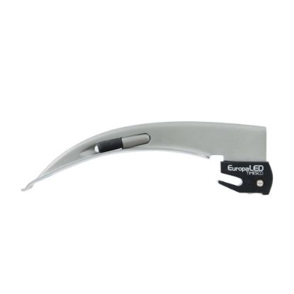 Europa Macintosh Laryngoscope Blades - Led Light Disposable x 10