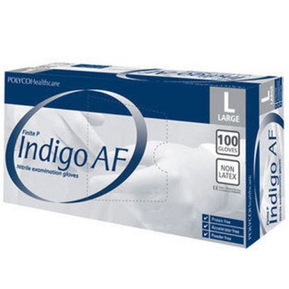 Indigo Nitrile Powder Free Gloves x 100