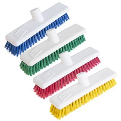 Interchangeable Hard Broom Head (Colour Coded) x 1