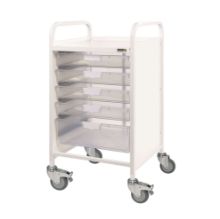 Trolley Vista 50 (Sunflower) 4 Single/1 Double Clear Trays