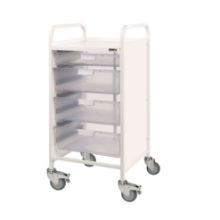 Trolley Vista 55 (Sunflower) 1 Single/3 Double Clear Trays