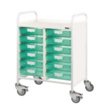 Trolley Vista 60 (Sunflower) 12 Single Depth Green Trays