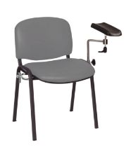 Chair Phlebotomy (Sunflower) Anti-Bacterial Vinyl Grey