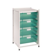 Storage Module Vista Low Level 4 Double Green Tray