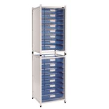 Storage Module Vista High Level 16 Single Blue Tray