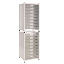 Storage Module Vista High Level 16 Single Clear Tray