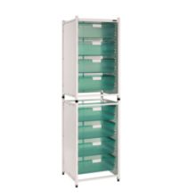 Storage Module Vista High Level 8 Double Green Tray