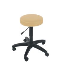 Stool Examination (Sunflower) Castor Base Beige