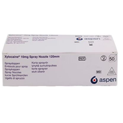 xylocaine spray nozzles