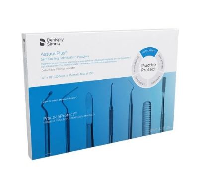 Dentsply Assure Plus Autoclave Pouch 12" x 18" x 100