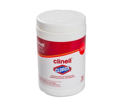 Wipes Clinell Clorox For Hard Surfaces x 70 Clearance Item